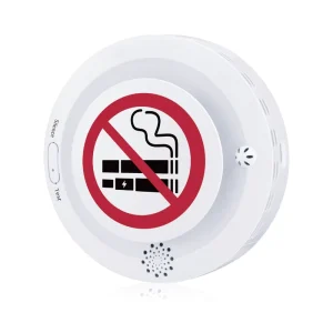 Professional Vape Smoke Detector for School Washroom Cigarette & PM2.5 Air Quality Tester with Remote Control Smoke Alarm 005P