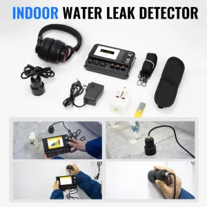 Professional Water Leak Detector for Underground Pipe and Plumbing Inspection