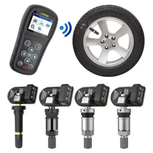Programmable Universal TPMS Sensor with Wi-Fi and Mobile App Control