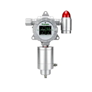 Pump Suction Fixed 4-in-1 Gas Analyzer EX CO H2S O2 CO2 NH3 with LCD Display