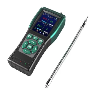 Pump suction Portable 4 in 1 Gas Leak Analyzer LEL CH4 SO2 H2S Detection Alarm CO VOC NH3 NO EX VOC Flue Combustible Analyzer