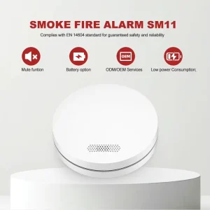 Queensland Photoelectric Interconnected Smoke Detector Receded Prices AS3786 Approved 10 Years Battery Wireless Fire Smoke Alarm