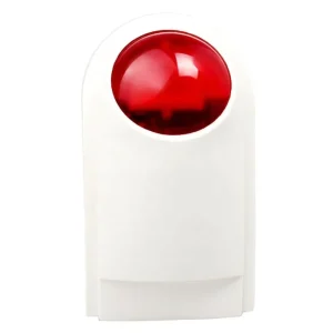 RMH BL03 Outdoor Sound Light Alarm with Audible Alert Made of Durable ABS and Plastic Material