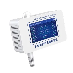 RS MS111 * 1 EX Portable AQI Monitor Indoor Air Quality Index Detector With Temperature Humidity PM2.5 CO2 Multi IoT Sensors
