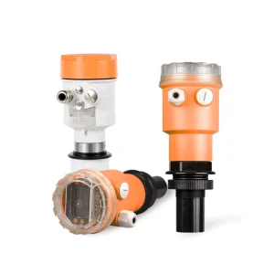 RS485 Alarm 0-5V 4-20mA Water Tank Level Gauge, Ultrasonic Water Level Sensor Transmitter