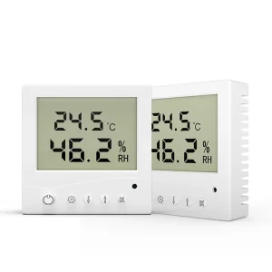RS485 Plastic Temperature and Humidity Transmitter with Relay Output and Alarm Control Industrial Temperature and Humidity Sensor