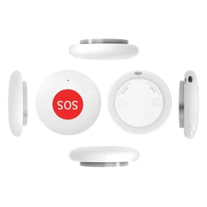 RSH SOS Alarm Bell ZigBee Wireless CR2032 Battery 1 Year Life Pager Caregiver Panic Button Alert Button Medical Alert System
