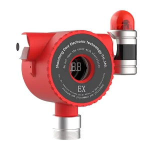 RTTPP GTYQ DR710 Fixed Natural H2 CH4 Combustible Gas Leak Detector for Industrial Hydrogen Methane LPG LNG Gas Station