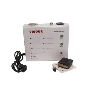 Real Time Display Max 20 Gas Channels Alarm System with Manual Power and Safety Structure Featuring Message Notice