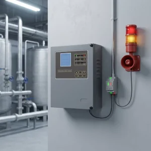 Real-Time Gas Monitoring Host Chemical Plant Safety Controller Relay Output Gas Control Panel