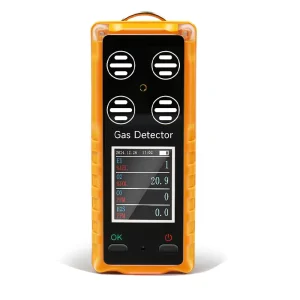 Rechargeable Portable H2S CO O2 CH4 Analyzer for Utility and Pipeline Leak Detection