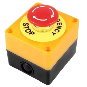 Red Emergency Stop Push Button Switch