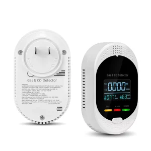 Reliable Smart White Household Electronic High Sensitivity Device Combustible Gas Alarm for Kitchen
