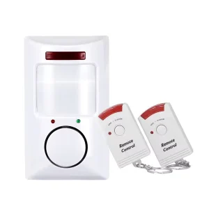 Remote Control Anti Theft Alarm Human Detector Wireless PIR Motion Sensor ABS 110dB 10 20m Detection Range for Home Security