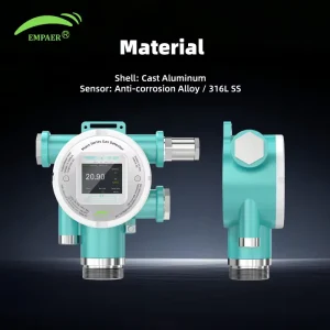 Remote Control Fixed Gas Detector Industrial Monitor for Wireless Gas Leakage Real Time Supervision