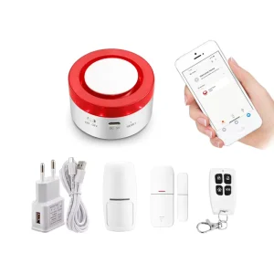 Remote Control Tuya Alarm System Smart Alarm System Siren Alarm System