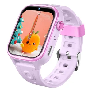 Remote Monitoring 4G Safety Gps tracker Watch for Kids Touch Screen Kids Smart Phone Watch Supporting Video Voice Sos Calling