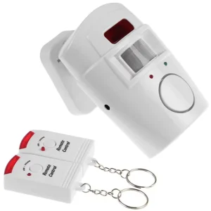 Remote PIR Motion Sensor Alarm 105dB Alarm Monitor Wireless Alarm System