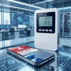 Remote WiFi Temperature Monitoring System with SMS and Email Alerts, IP54
