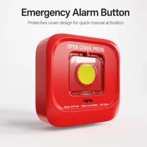 Resettable12V 24V Surface Mount Fire Alarm Manual Call Point Emergency Fire Alarm Button Manual Alarm Station