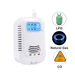 Residential Fixed Multi-Gas Leak Detector for LPG, Natural Gas and CO