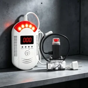 Residential Gas Leak and Fire Alarm Detector
