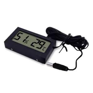 S WS05A Indoor Outdoor Weather Thermometer Digital Room Wall Thermometer With Humidity And Temperature