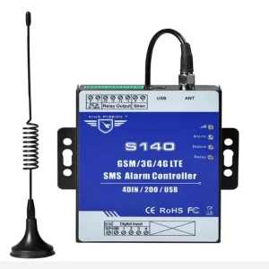 S140 4G SMS Phone Remote Switch Controller Alarm