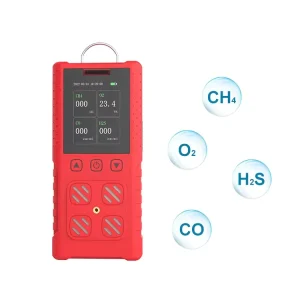 SDDORE OEM Portable Gas Detector Natural Combustible Lpg Oxygen CO CH4 Gas Leak Detector O2 H2S Toxic 4 in 1 Gas Detector