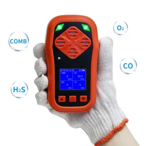 SIL CE ATEX Portable CH4 Combustible and Toxic Gas Detector with Sound and Light Alarm