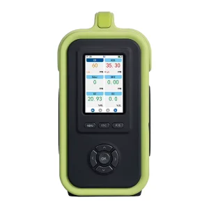 SKY8000 Portable Gas Analyzer Support to Monitor 1-18 Gas Types With LCD Display for Real Time Data and Chart
