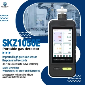 SKZ1050E VOC Portable Handheld Electrochemical Principle Volatile Organic Compounds VOC 0 1000ppm Gas Monitor Analyzer Detector