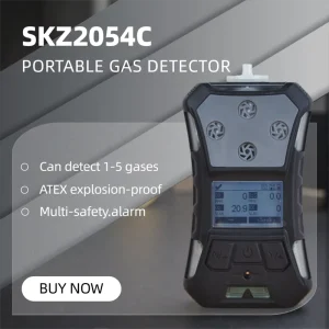 SKZ2054C ATEX Explosion Proof IP67 Portable CH4 Toxic Gas Analyzer Gas Leaking Detector