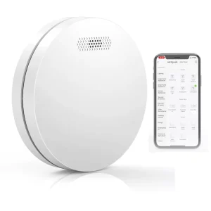 SM11W Wireless Wi-Fi Smart Smoke Detector Photoelectric Sensor With 85 dB Alarm