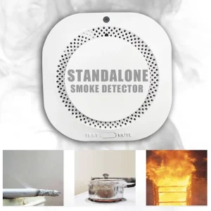 SMK S11 Standalone Independent Smoke Fire Detector Wireless Smoke Detector Fire Smoke Alarm for Home Security