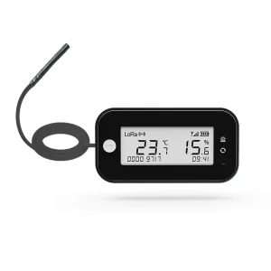 SMRTE LoRa 4G Wireless Temperature Humidity Sensor 0.1C Accuracy Quick Connect Display for Cold Storage Environmental