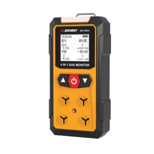 SNDWAY 4 in 1 Gas Detector Toxic Carbon Monoxide Combustible Hydrogen Sulfide Oxygen Concentration Alarm SW-7500A
