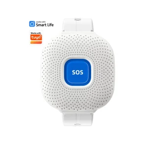 SOS Call Panic Button Smart WiFi Alert Watch Waterproof Bracelet Emergency Alert Watch Elderly Fall Alarm