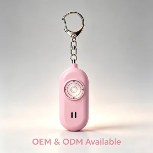SOS Emergency Button Security Alarm Mini Cute Rechargeable Anti Attack Personal Self Defense Alarm