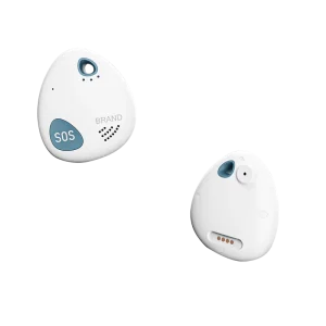 SOS Mini 2G AGPS & LBS GPS Tracker with Panic Button for Elderly Kids Android App Enabled Real Time Positioning 1 Year Warranty