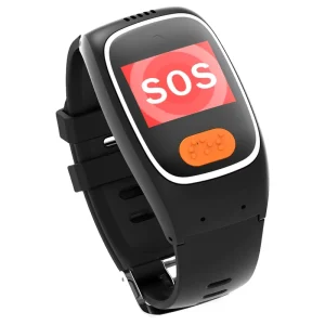 SOS Personal Alarm Watch with Fall Alert, Emergency Button, GPS Tracker, and 24/7 Monitoring