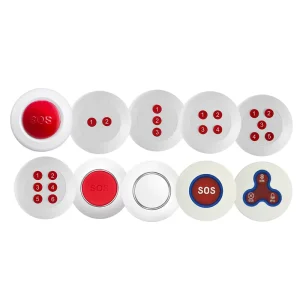 SOS Security Emergency Alarm Shell Wall Doorbell Button Kid Elderly Call for Help Alarm System Security Fire Alarm