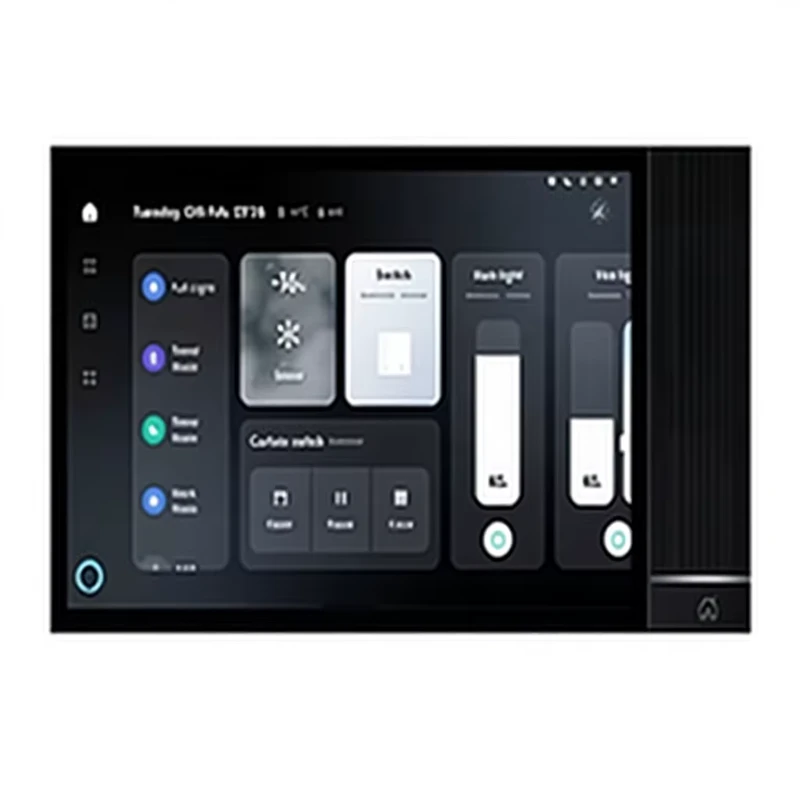 SQ Built in Tuya Touch 8 Inch Screen Central Control Panel with Spotify Zigbee Hub BLE Gateway Light Control for Smart Home
