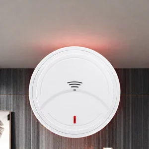 SR 803 5 Standalone Photoelectric Smoke Fire Alarm Detector ABS Housing 85dB Alarm