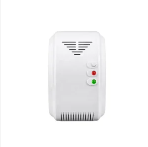 SR-901NS Combustible Natural Gas CO Detector AC100V-240V Wall-Mounted CE-Certified Household Gas Alarm