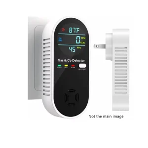 SUMRING SR 907 4 3 in 1 Carbon Monoxide Detector Portable Mini Air Quality Monitor Lanyard Alarm CO Gas Meter Temperature