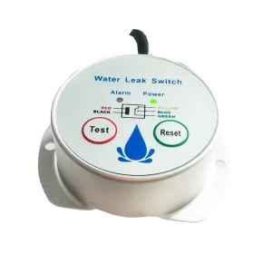 SW6 AC/DC 9-36V 5A Water Leak Sensor Switch with 2 Copper Detection Pins and Flood Alarm