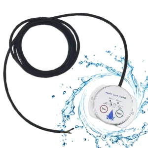 SW6 Industrial Aluminum Alloy Water Leak Switch and Sensor for Smart Factory Floor Prevention