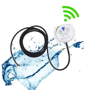 SW6 Smart WiFi Wired Aluminum Alloy Floor-Mounted Water Leak Sensor for Library Building Hotel Room