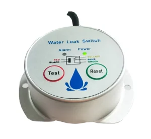 SW6 Wired AC/DC 9-36V 5A Wet Switch Water Flood and Leak Detector for Data Centers